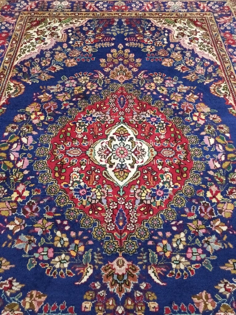 El dokuma iran halısı 6.35 m2 - 4