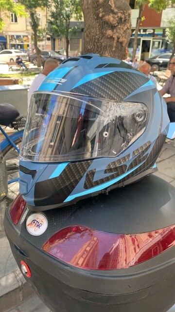 LS2 STORM RACER FULL FACE 2XL KASK
