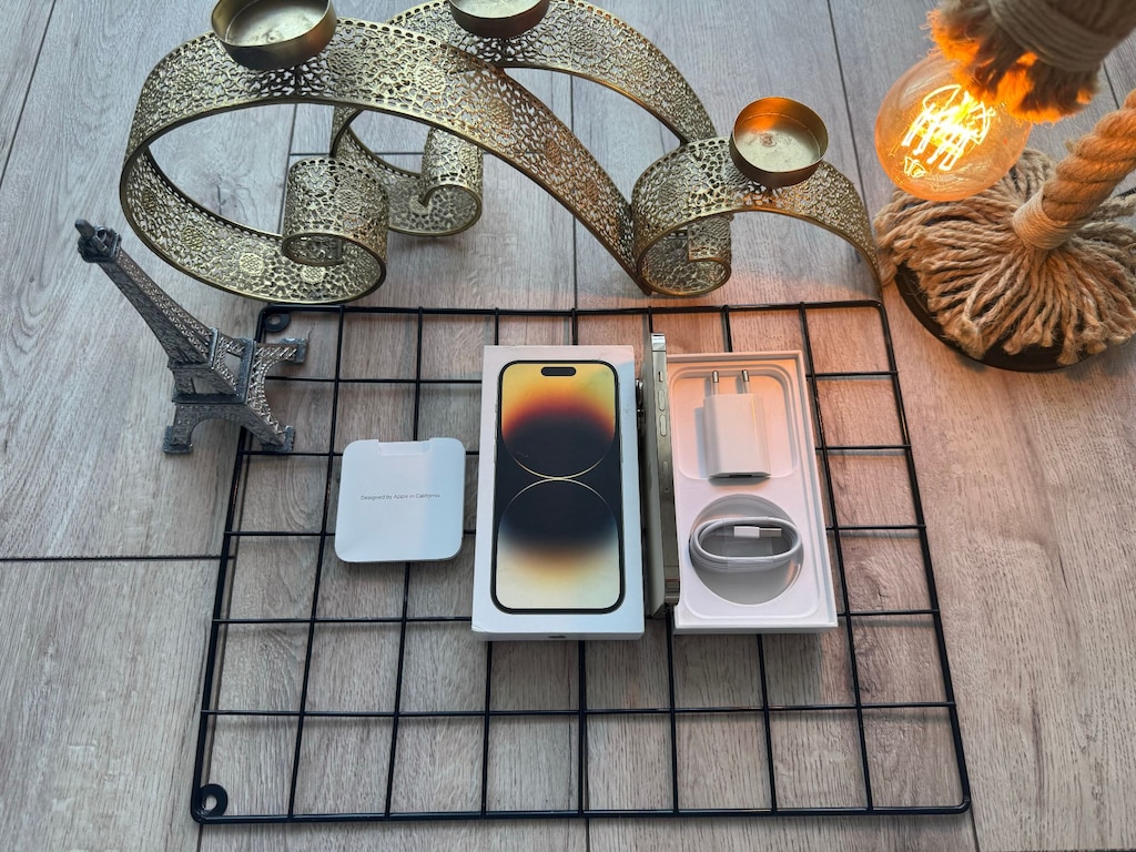 GARANTİLİ 256 GB İPHONE 14 PRO MAX GOLD - 5