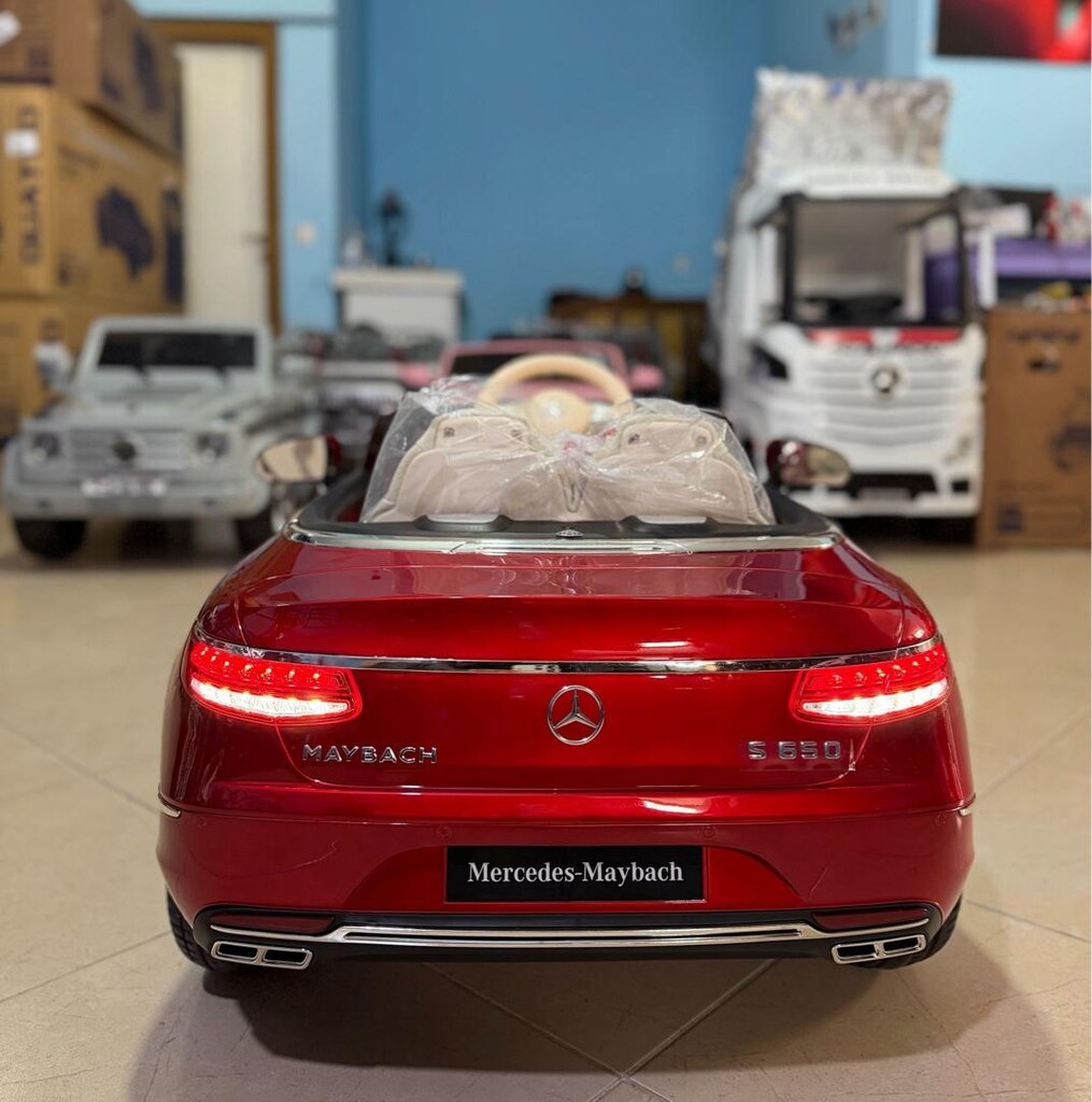 Akülü Araba Tabletli Mercedes Maybach - 9