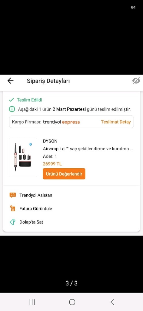 Dyson saç şekillendirici