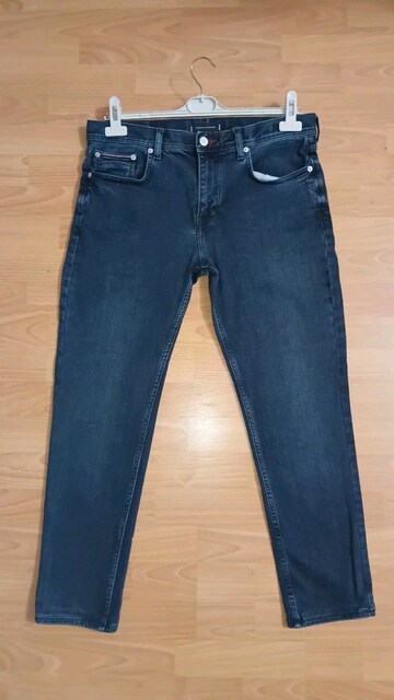 Tommy Hilfiger Denton Straight Fit Erkek Jean Pantolon - W34 / L32 L