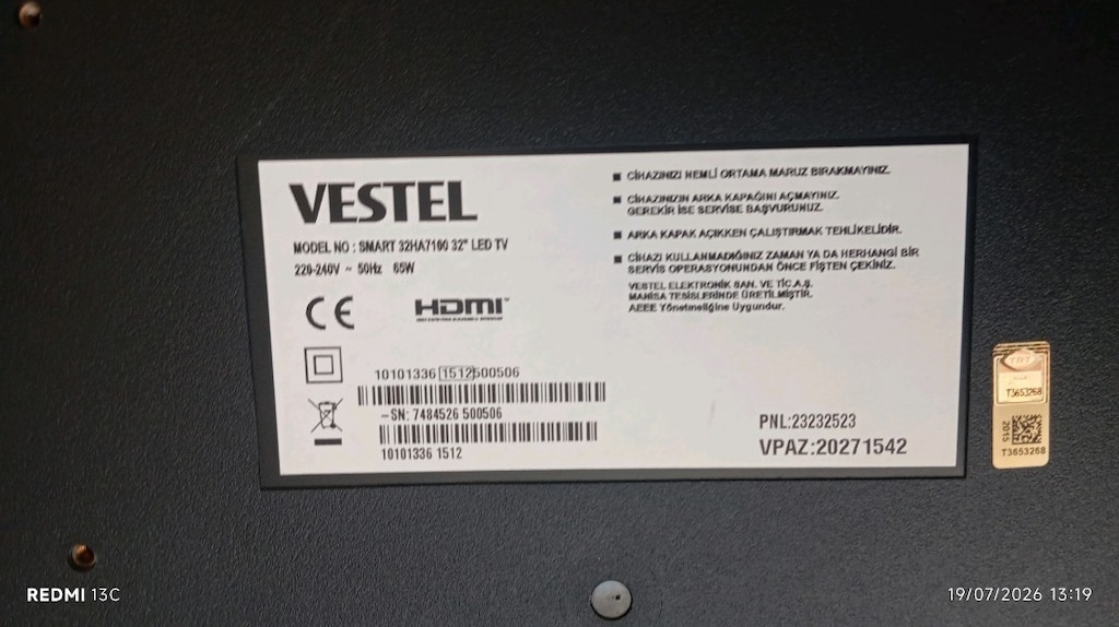 Vestel televizyon - 4