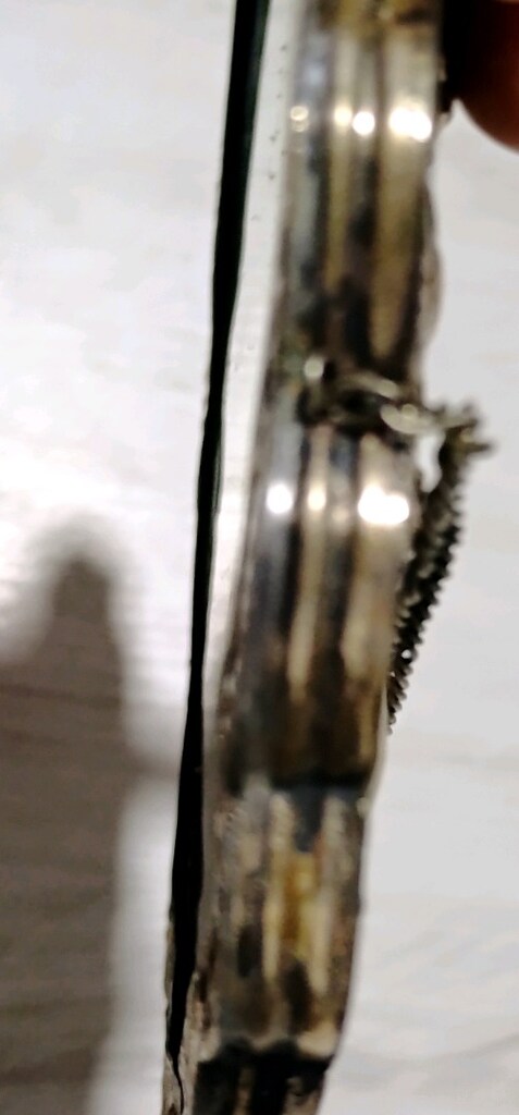 900 Ayar 16 cm zinciri gümüş Duvar, küstüm, Gelin aynası - 3