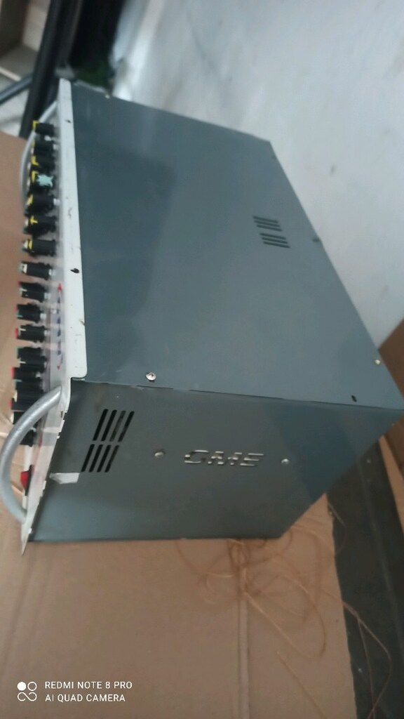 1 ADET professional Kup amfi GMe marka 600 watt - 2