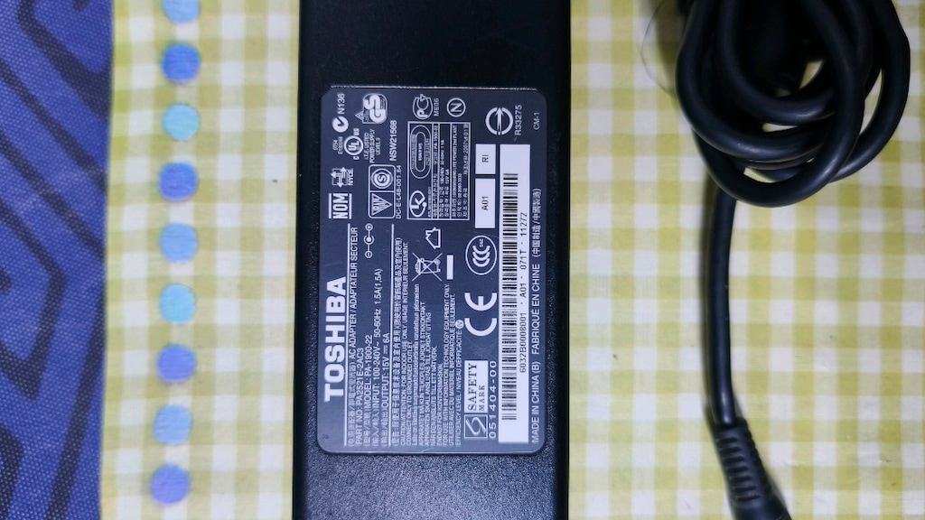 Orijinal Toshiba Laptop Adaptörü 15V 6A (PA-1900-22) – Sorunsuz - 3