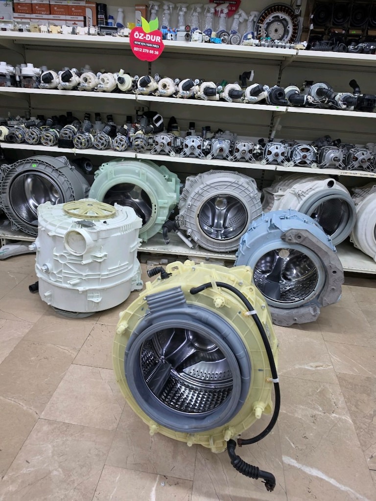 Samsung Kurutmalı Çamaşır Makinesi Kazanı Komple WD0804W8N) - Temiz - 8