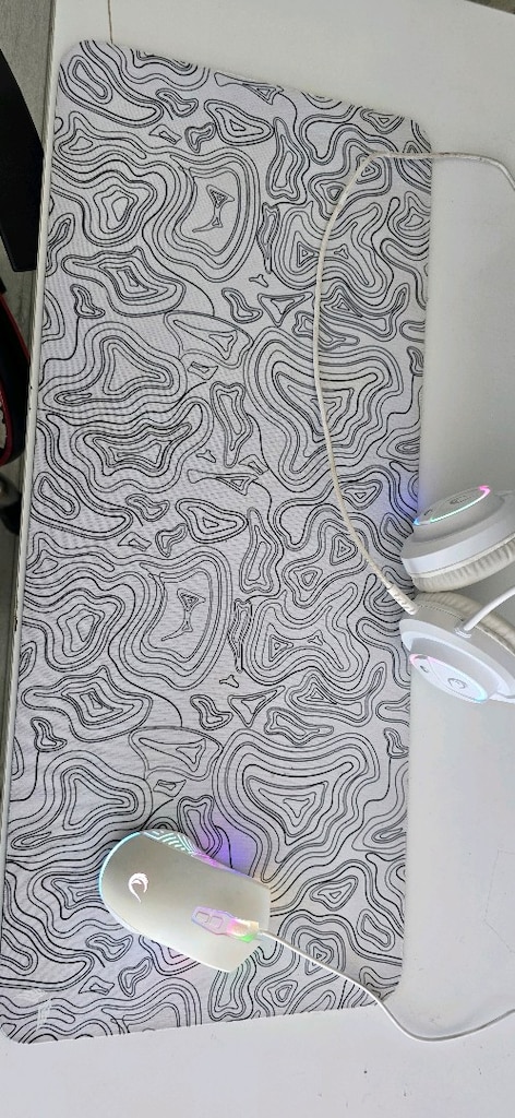 Mouse Klavye kulaklık mousepad hepsi beraber - 2