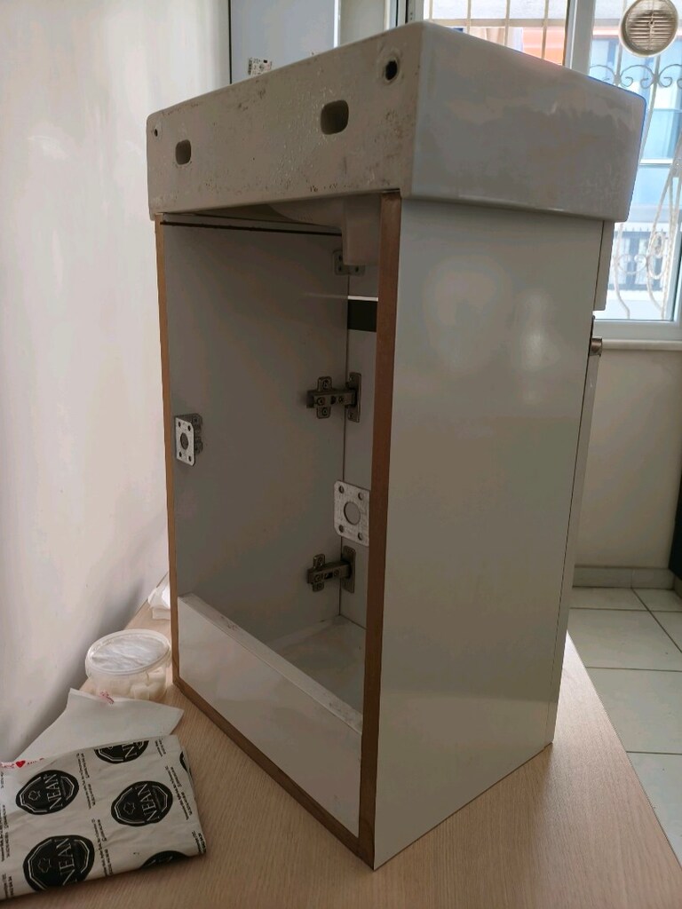 Turkuaz Banyo ve Tuvalet Mini Köşe Lavabosu 37*28 - 4