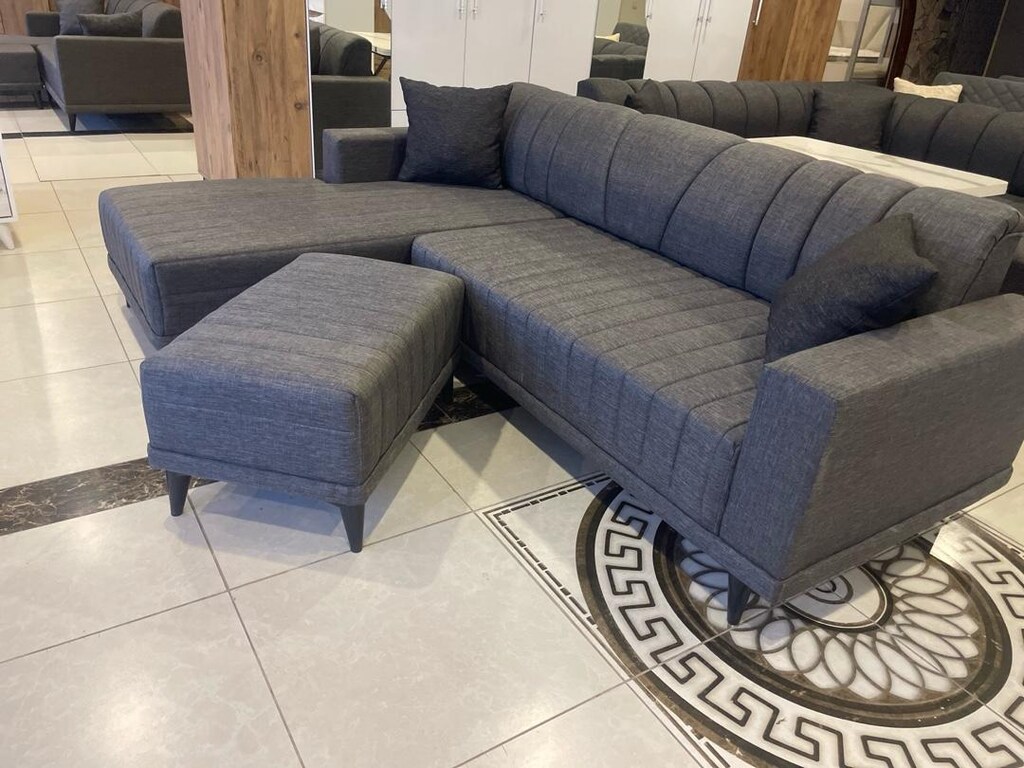 Lüks L köşe koltuk takımı - 7