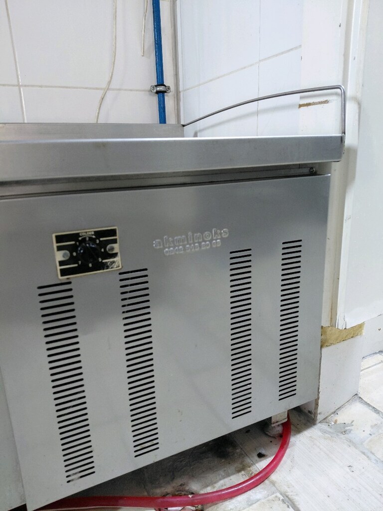 Krom tezgah altı soğutucu dolap - 4