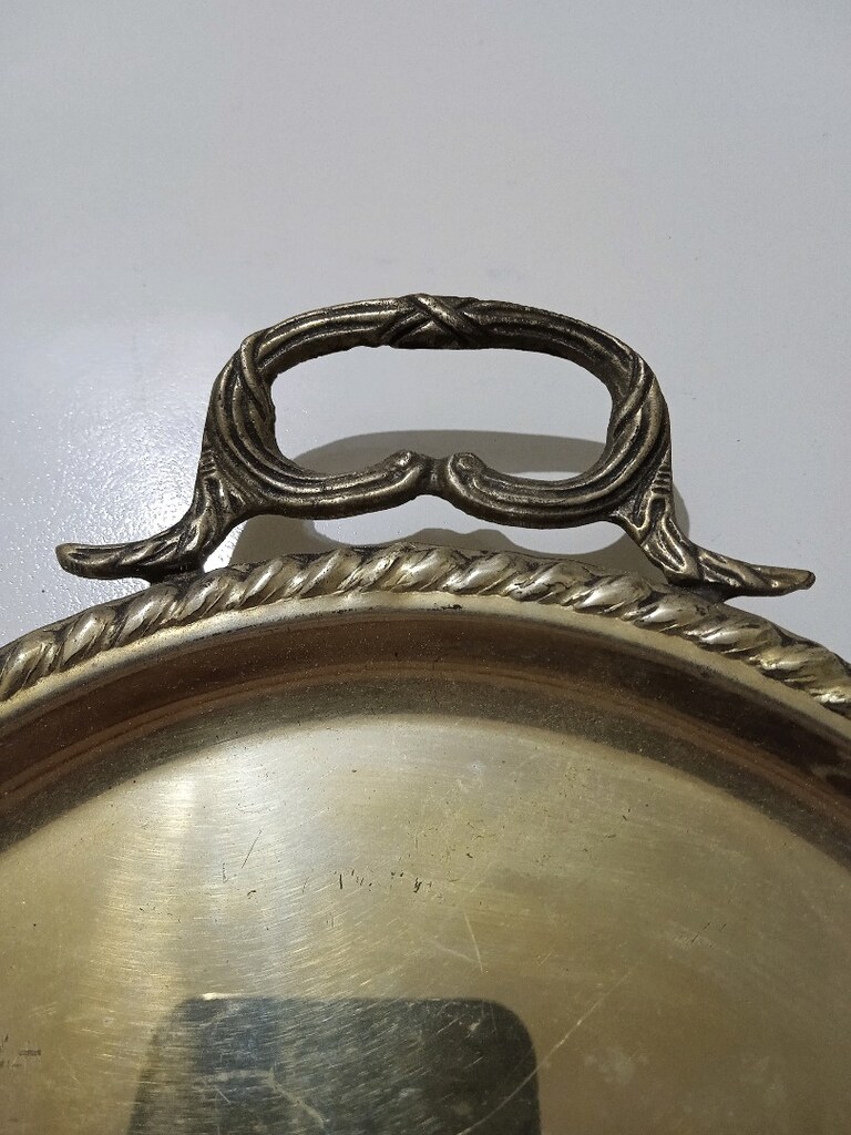 KÜÇÜK BOY HATASIZ PİRİNÇ TEPSİ - 5