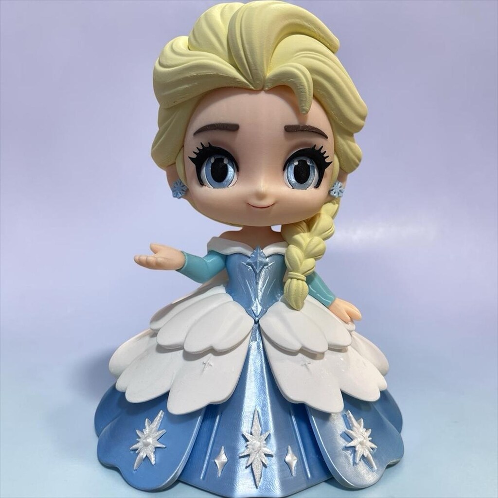 Elsa 3D figür - 2