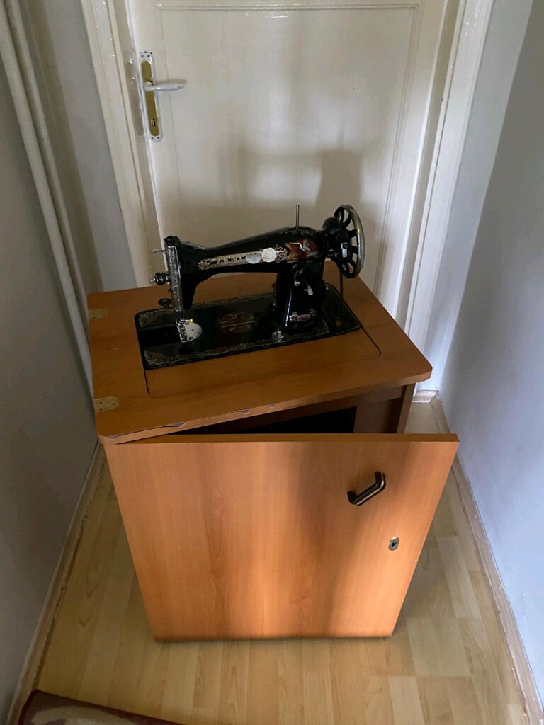 dikiş makinesi kasayla beraber - 7