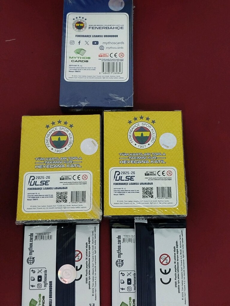 FENERBAHÇE koleksiyon kartları ( 5 paket), hepsi lisanslı ürün - 7