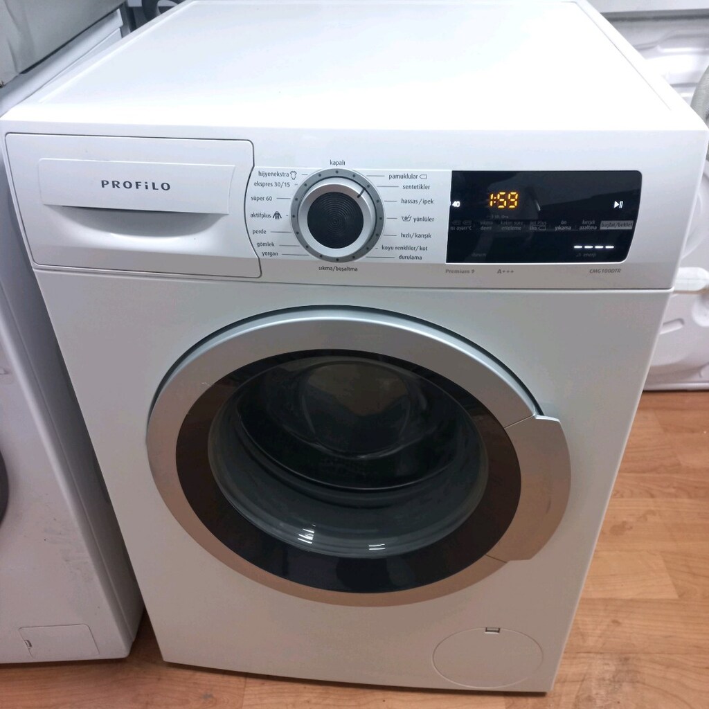 Sıfırdan Farksız Yeni Model 9kg Profilo Çamaşır Makinesi! - 10