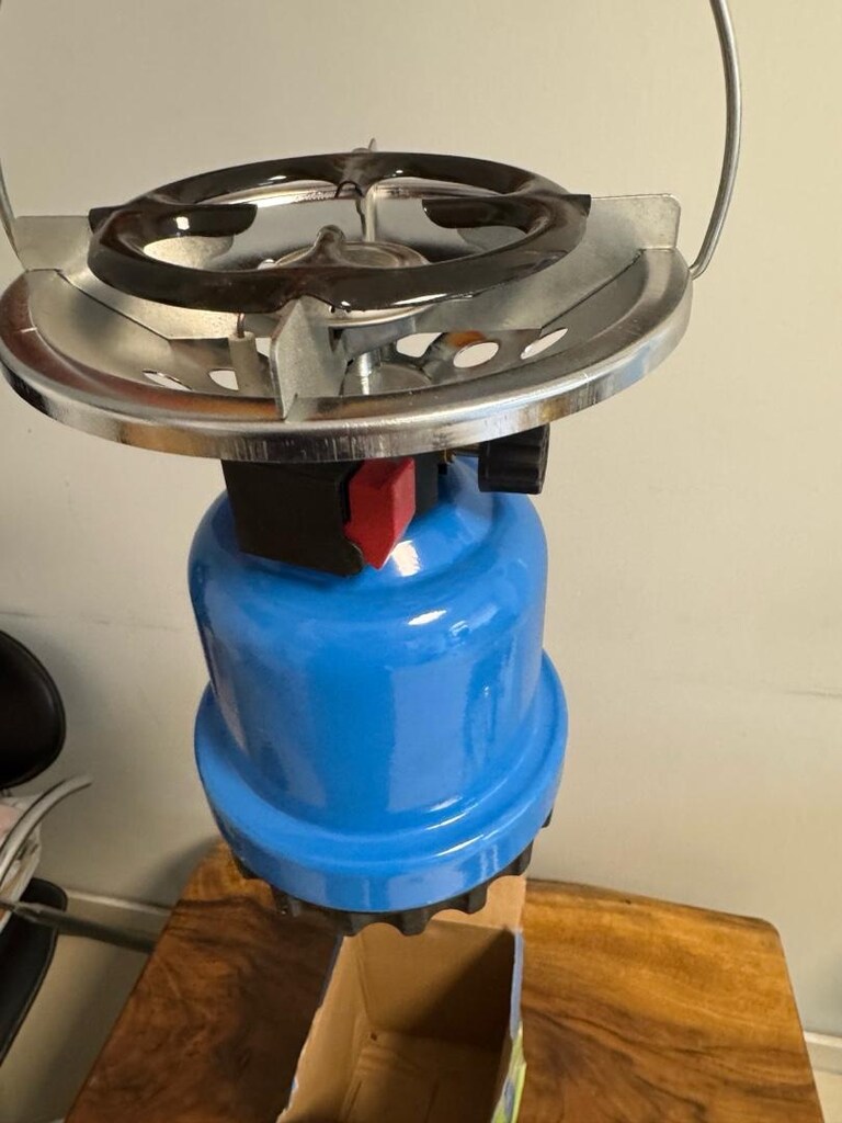 NURGAZ SUPER 500 KAMP OCAĞI PİKNİK OCAĞI METAL KAMPİNG STOVE SIFIR - 2