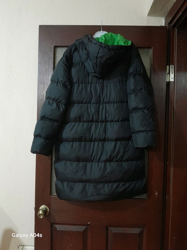 Kadın uzun şişme mont - 2