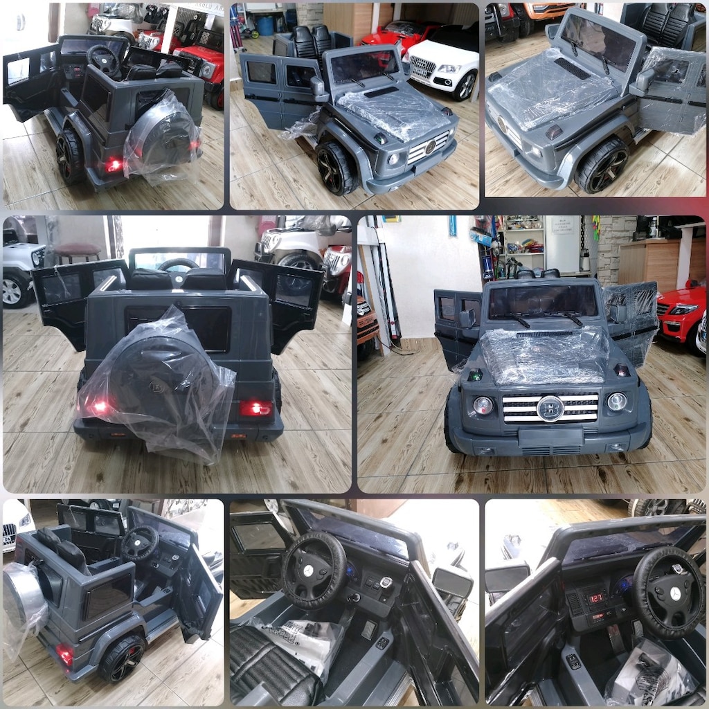 İNCİ AKÜLÜ ARABA (SIFIR) 12V KUMANDALI MERCEDES BRABUS - 13