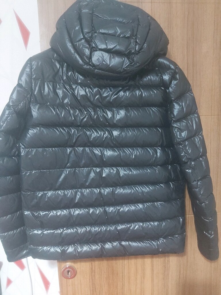 lufian kaz tüyü erkek mont siyah - 2