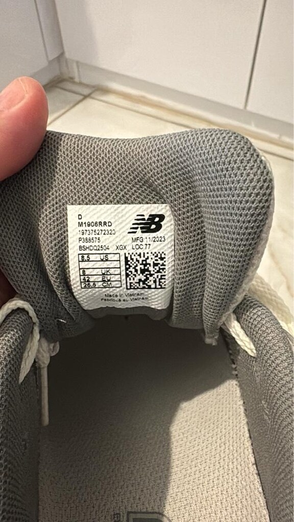 New Balance Sneaker Gri - 5