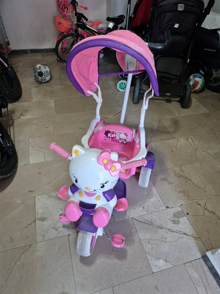 3 tekerlekli hello kitty bisiklet - 5