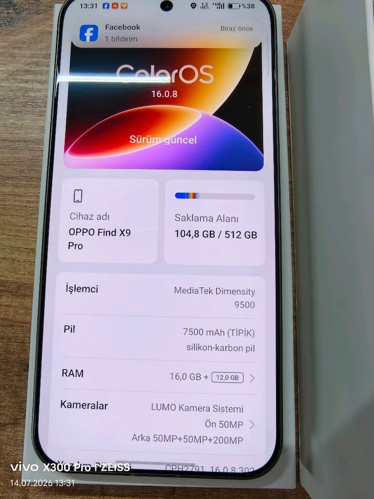 Oppo Find X9 Pro 5G 16/512 GB Kutu Fatura 18 Ay Garanti Kaçmaz - 3