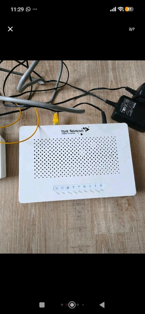 ZTE TÜRK TELEKOM fiber optik okuyuculu modem - 2