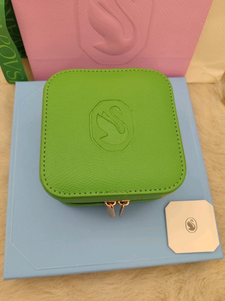 Swarovski Yeşil Takı Kutusu - 4