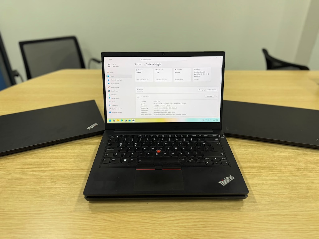 5 adet Lenovo ThinkPad E14 Gen2 14 inch i5 11.Nesil 8GB 256GB - 2