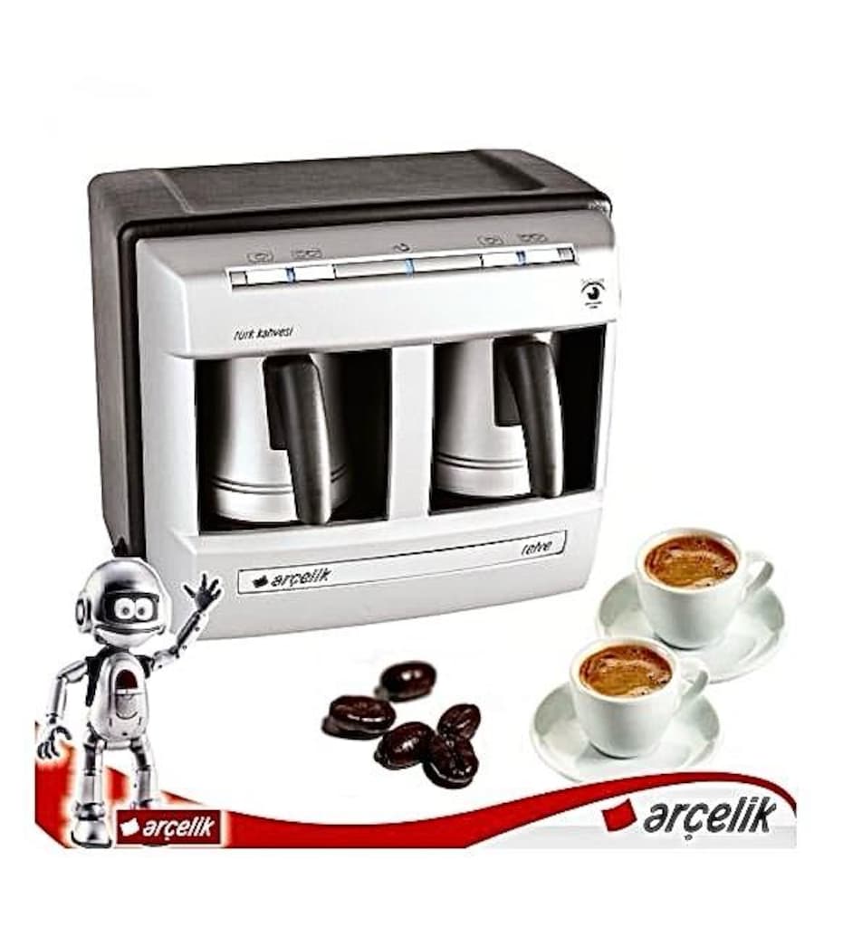‼SADECE 2 KEZ KULLANILMIŞTIR/Arçelik K3190 Telve Ikili Kahve Makinesi - 2