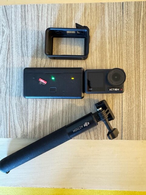 Dji Osmo 4 Adventure Combo Sıfır ayarında Scandisc ExtremPro 256gbSSD