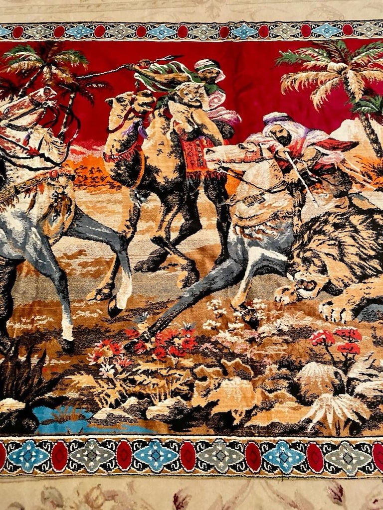 120 x 196 El Dokuma Duvar Halısı ANTİKA - 2