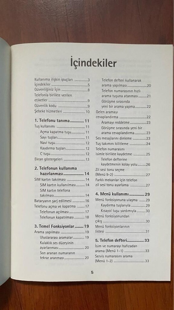 NOKIA 3210 Kitapçık - 9