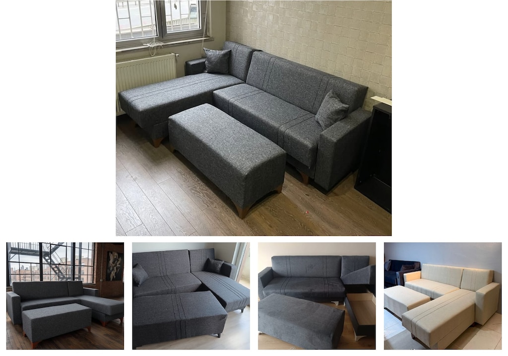 l koltuk köşe koltuk takımı xzklzqtxkm - 2