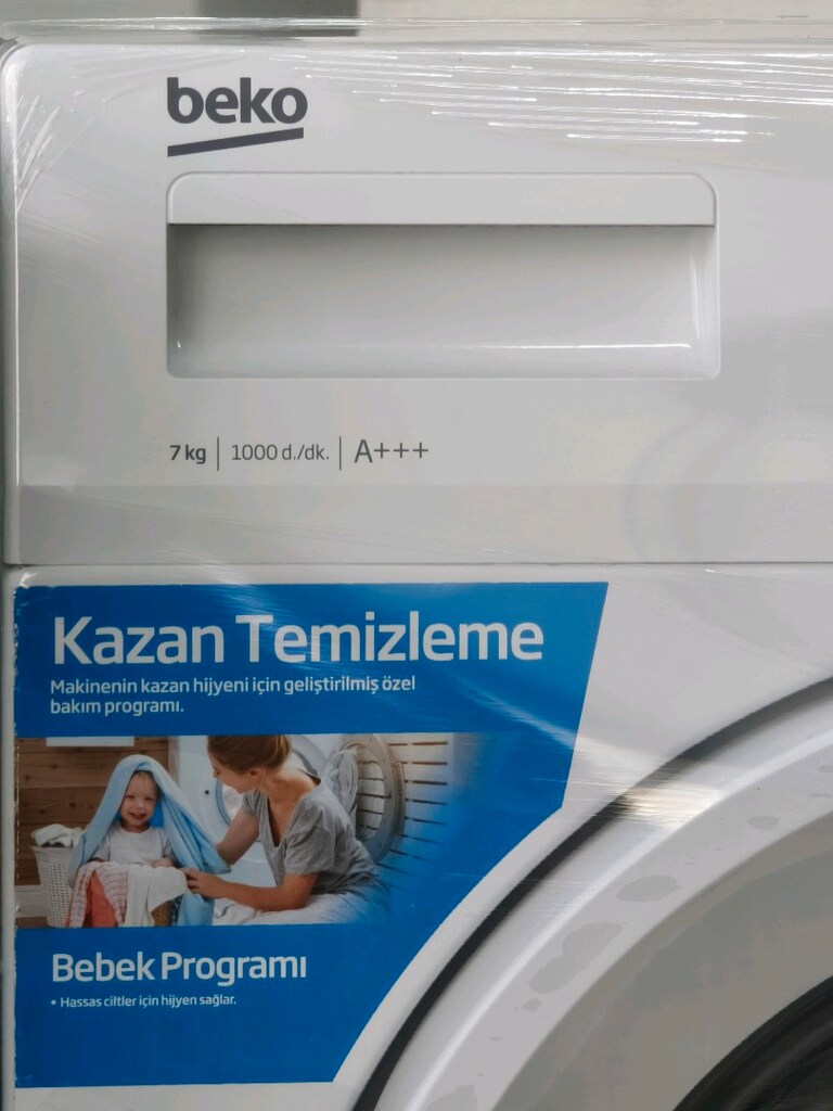BEKO 7 KG A+++ YENİ MODEL ÇAMAŞIR MAKİNESİ Sıfır Ayarında - 2