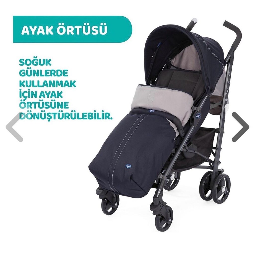 Chicco Liteway Baston Bebek Arabısı (sıfır gibi) - 14