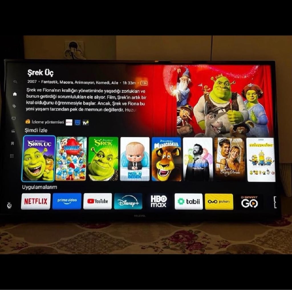 43 inç(108 ekran) Hi-Level marka Smart tv ve internet baglantılı - 8