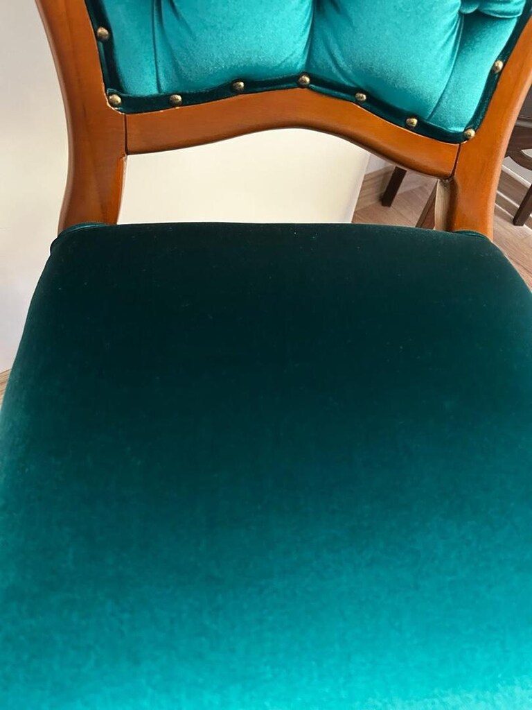 El oyması Vintage sandalye - 3
