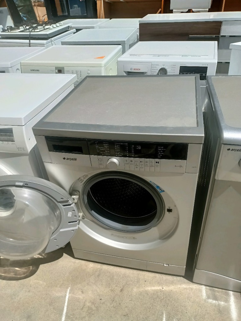 Arçelik 8 kg gri renk Tertemiz Sorunsuz Çamaşır Makinesi - 5