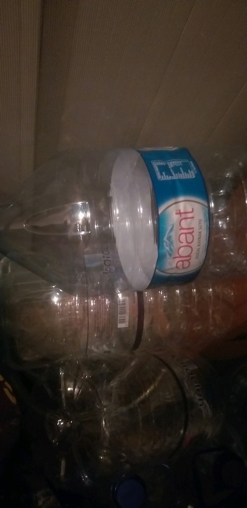 5 lt Pet Su şişesi