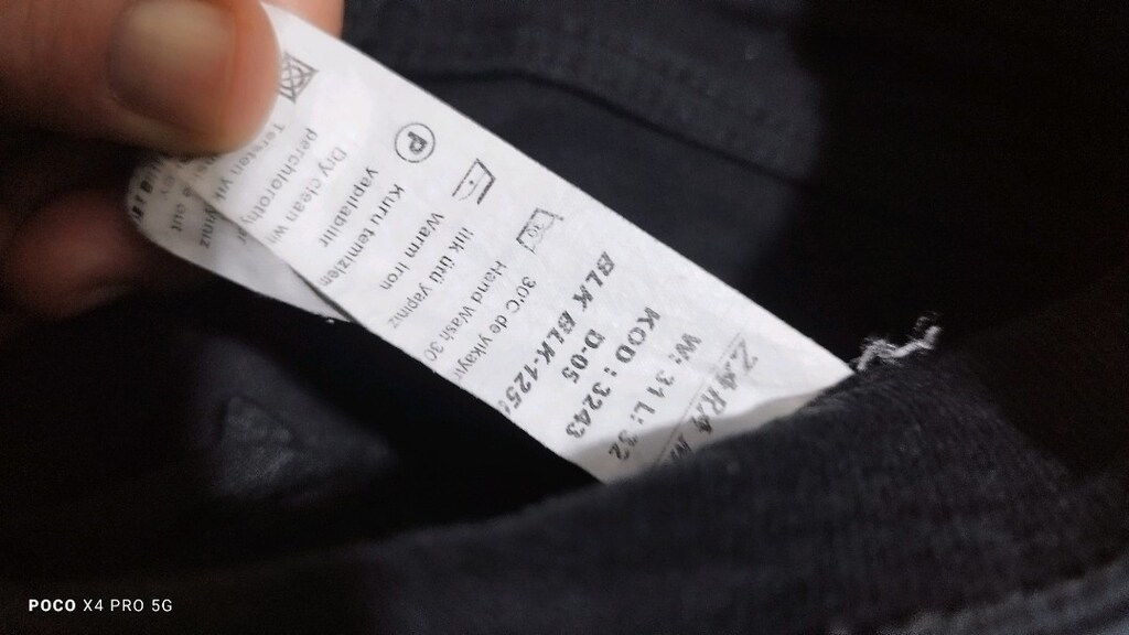#Zara skinny jeans kot pantolon.Eni çekilince 43 Boyu 95 Paça 12??? - 6