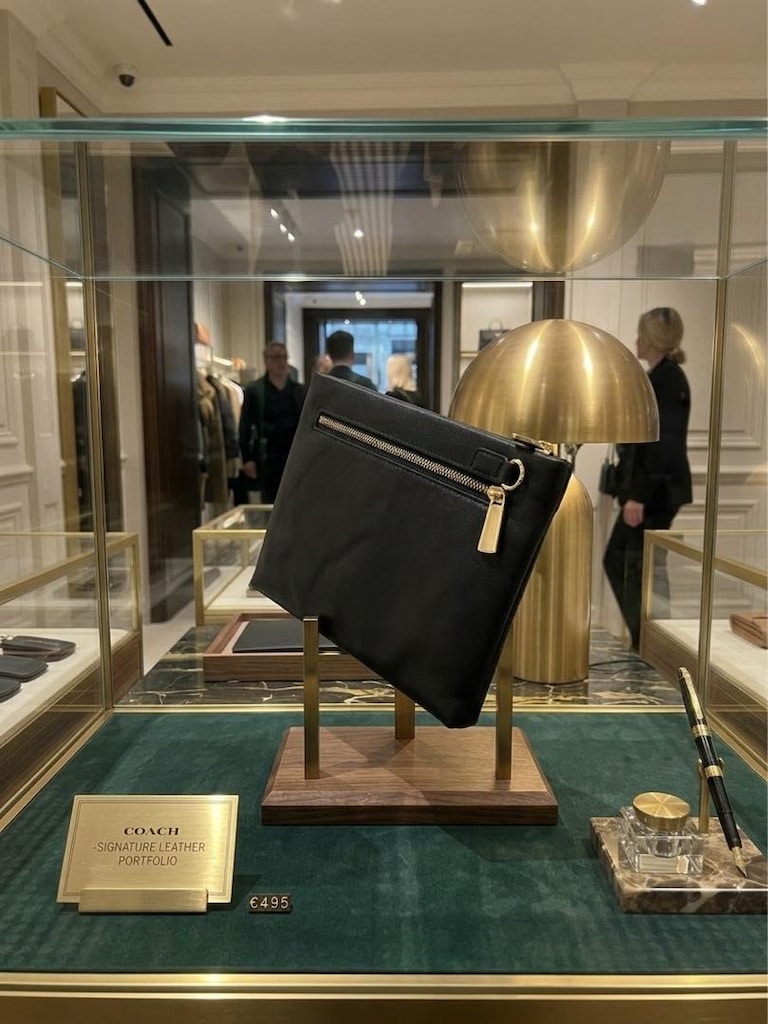 Yurt dışından ithal COACH marka Clutch El Çantası - 2