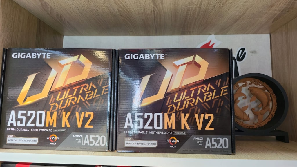 AMD RAYZEN 5 5500 işlemci + gigabaytte a520 anakart ddr4 sıfır set ! - 2