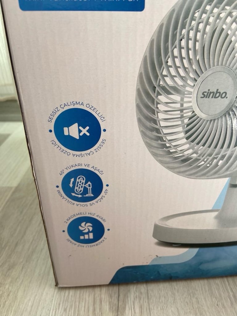 SİNBO SIFIR VANTİRATÖR - 8