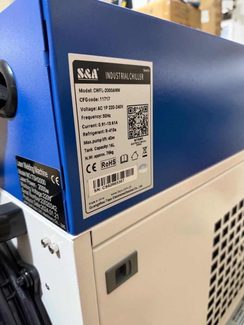 Gold Mark 2000w Fiber Lazer Kaynak, Kesme ve Temizleme(TSH2000) - 9