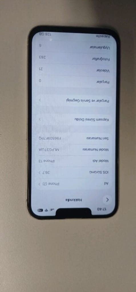 İPHONE 13 TR CİHAZI HATASIZ 128 GB - 4