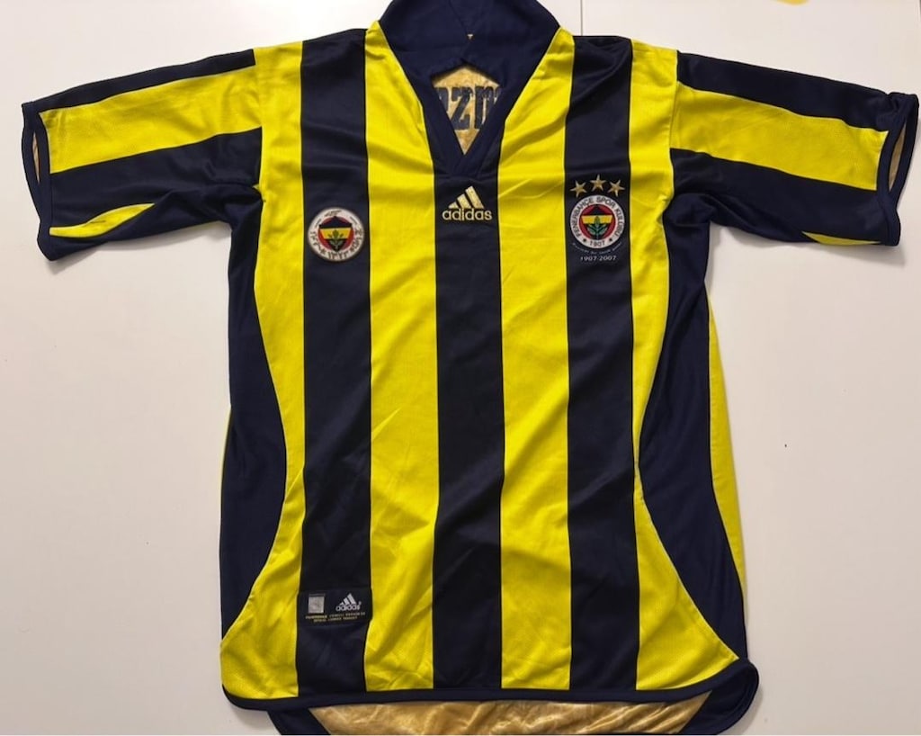 Fenerbahçe ıslak imzalı 100. yıl özel seri Kezman maç forması - 3