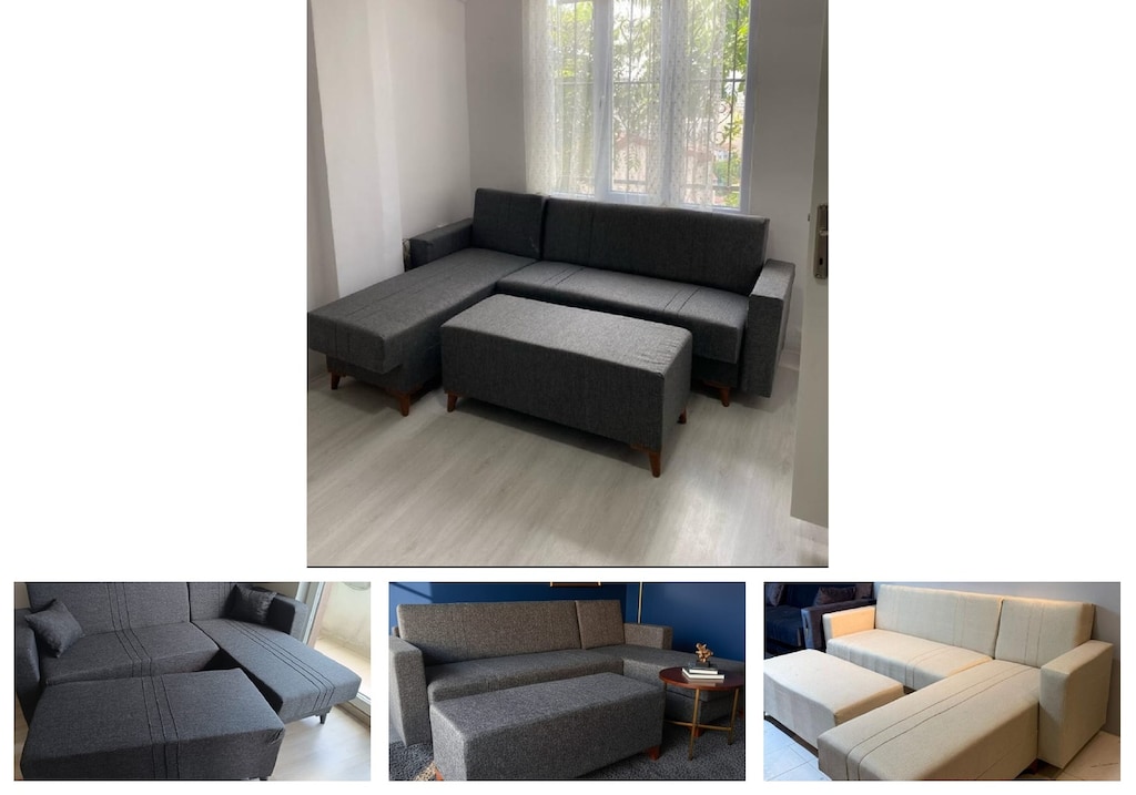 l koltuk köşe koltuk takımı xzklzqtxkm - 4