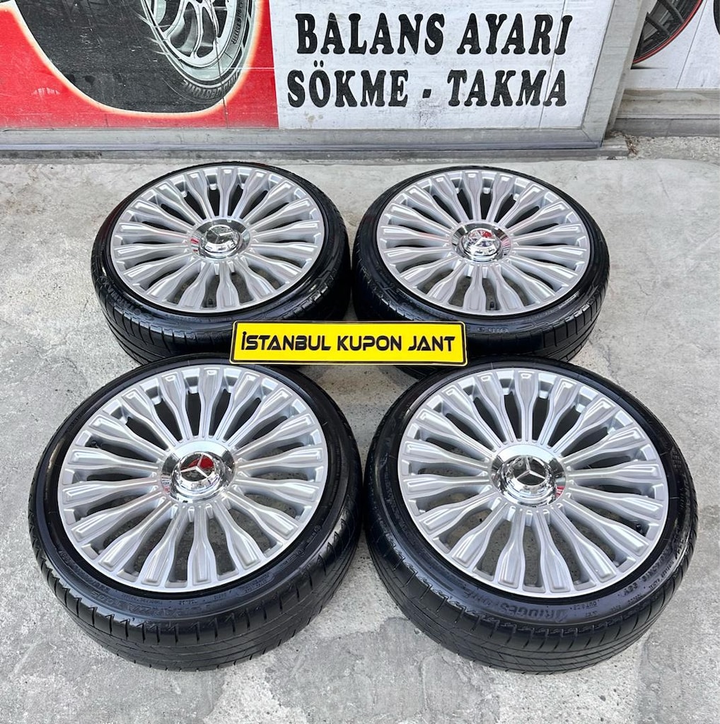 19 İnç Mercedes Maybach Jant Lastik Takımı 225/40/19 235/40/19 SET - 2